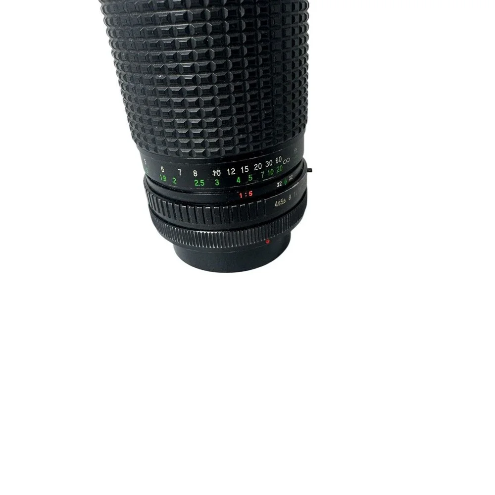 TOU/FIVE STAR MC AUTO MACRO ZOOM 1:45 75-200MM FOR CANON FILM CAMERA FD MOUNT